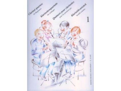 Clarinet quartets for Beginners 1