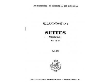 Suites nr. 12-15 vol. 3