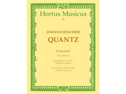 Koncert D dur pro flétnu, smyčce a basso continuo