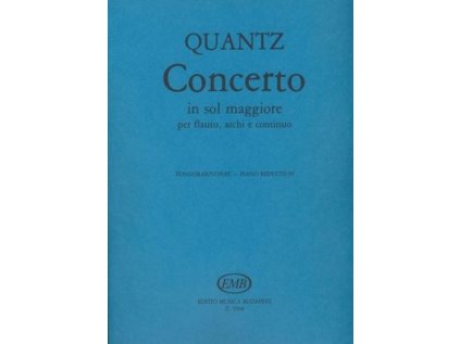 Concerto in sol maggiore per flauto, archi e continuo