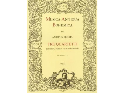 Tre quartetti per flauto, violino, viola e violoncello op. 98, č