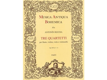 Tre quartetti op. 98, č. 4-6 (e moll, A dur, D dur)