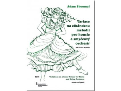 Variace na cikánskou melodii pro housle a smyčcový orchestr
