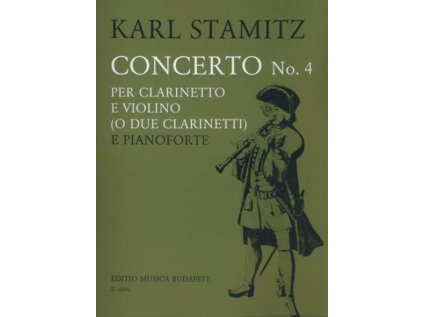 Concerto No. 4 per clarinetto e violino (o due clarinetti) soli