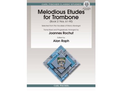 Melodious Etudes for Trombone book 2