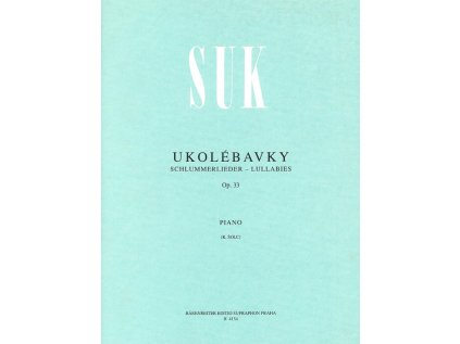 Ukolébavky op. 33