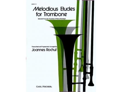 Melodious Etudes for Trombone book 3