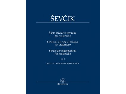Škola smyčcové techniky pro violoncello op. 2, sešit I a II
