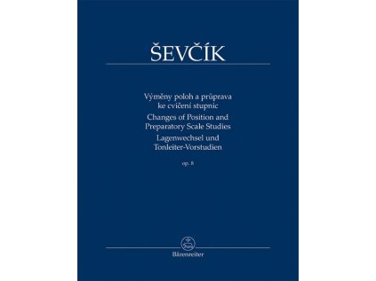 Výměny poloh a průprava ke cvičení stupnic op. 8