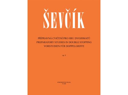 Průprava ke cvičení dvojhmatů op. 9
