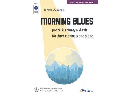 Morning Blues pro tři klarinety a klavír + audio online