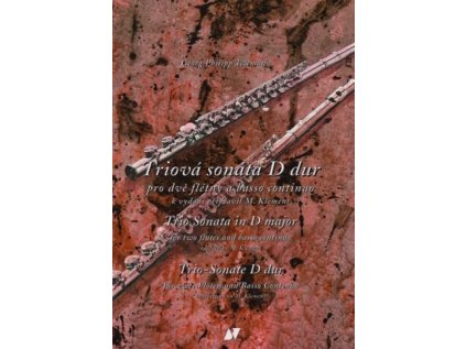 Triová sonáta D dur pro dvě flétny a basso continuo