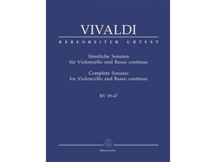 Sonáty pro violoncello a basso continuo RV 39-47