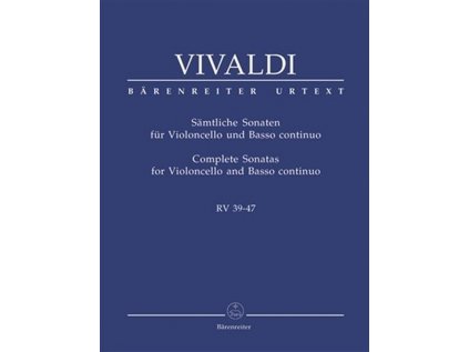 Sonáty pro violoncello a basso continuo RV 39-47