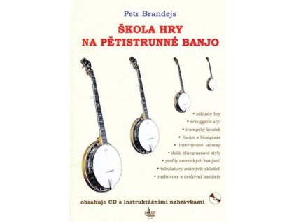 Škola hry na pětistrunné banjo + CD