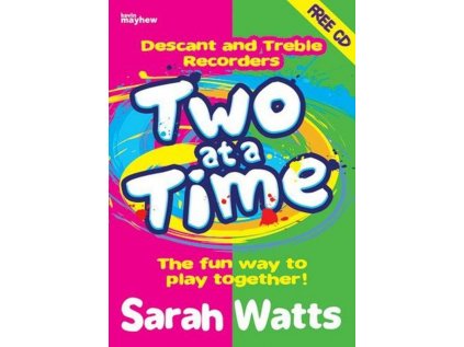 Two at a Time Descant and Treble Recorder + CD