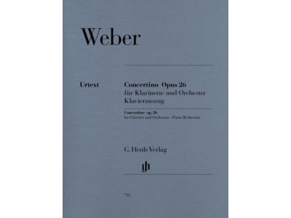 Concertino op. 26 for Clarinet and Orchestra - Piano reduction