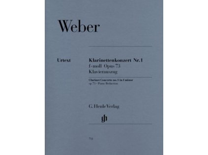 Klarinettenkonzert nr.1 f moll op.73