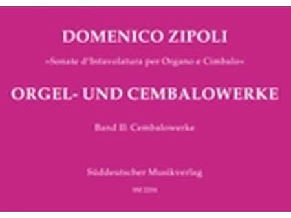 Sonate d'Intavolatura per Organo e Cimbalo - 2. díl