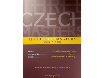 Three Czech Masters (Benda / Bečvařovský / Dušek)
