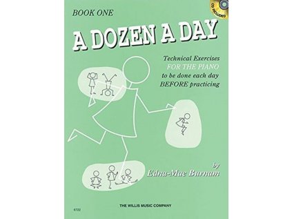 A Dozen a Day Book 1 + CD