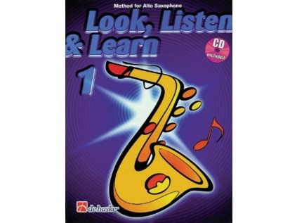 Look, Listen & Learn 1 - Method for Alt Saxophon + audio