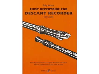 First Repertoire For Descant Recorder