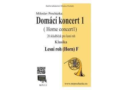 Domácí koncert pro lesní roh 1 + audio