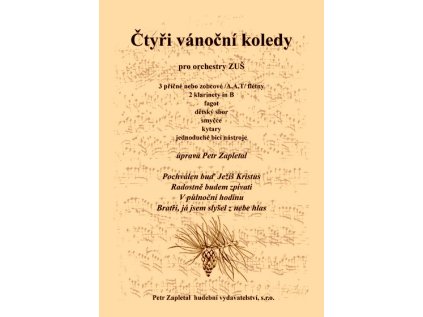 Čtyři vánoční koledy pro orchestry ZUŠ