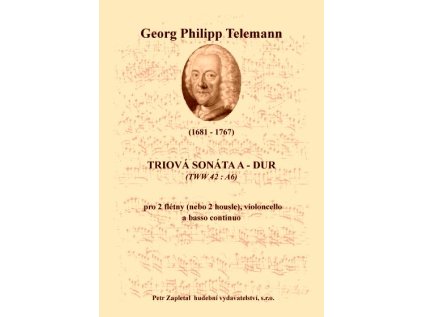 Triová sonáta A - dur (TWV 42:A6)