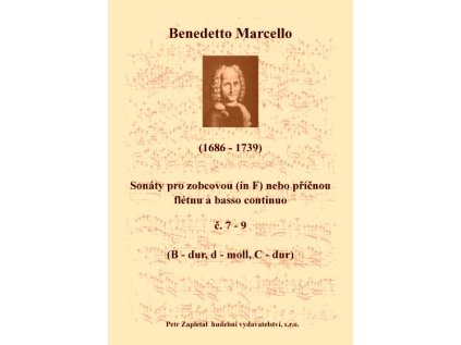 Sonáty pro zobcovou (in F) nebo příčnou flétnu a basso continuo č. 7 - 9