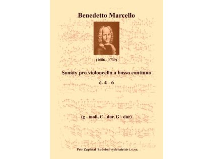 Sonáty pro violoncello a basso continuo (č. 4 - 6)