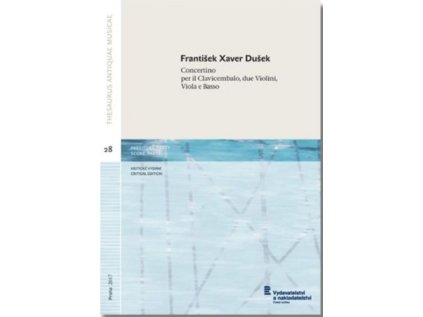 Concertino per il clavicembalo, due violini, viola e basso in G