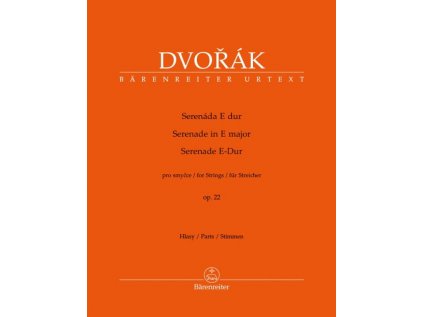 Serenáda E dur pro smyčcový orchestr op. 22