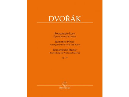 Romantické kusy op. 75 - úprava pro violu a klavír