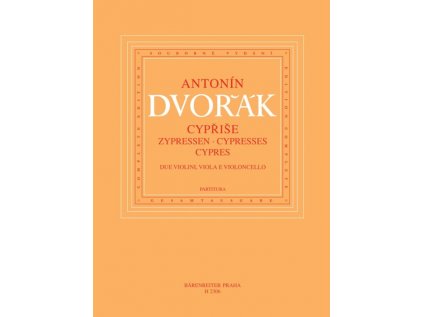 Cypřiše (partitura)