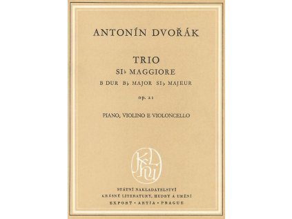 Klavírní trio B dur op. 21