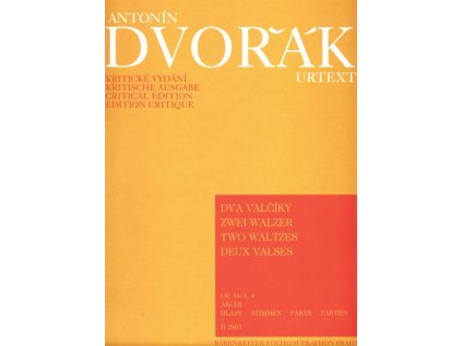 Dva valčíky op. 54 (č. 1 A dur, č. 4 Des dur)