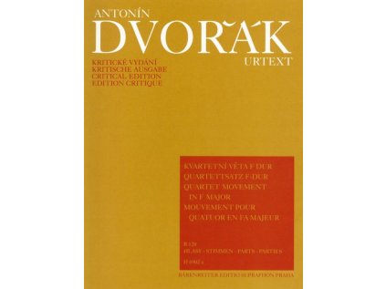 Kvartetní věta F dur  (B 120)