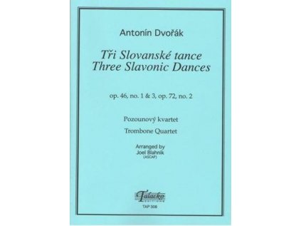 Tři Slovanské tance op.46, no. 1, 3, op. 72, no. 2