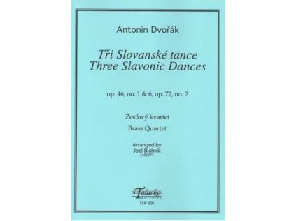 Tři Slovanské tance op.46, no. 1, 3, op. 72, no. 2