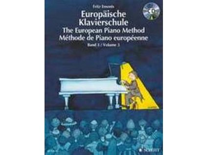 Evropská klavírní škola 3. díl + CD
