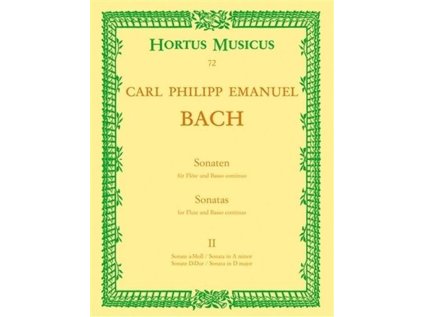 Sonáty pro flétnu a basso continuo, 2. sešit