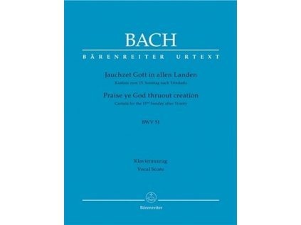 Jauchzet Gott in allen Landen BWV 51
