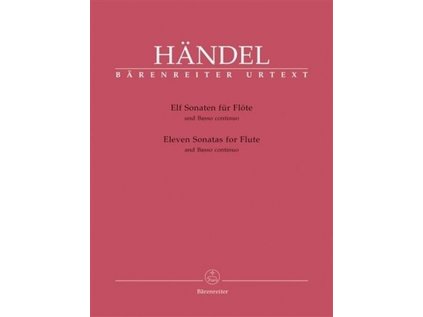 Jedenáct sonát pro flétnu a basso continuo