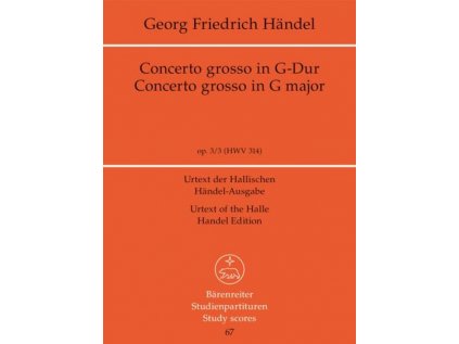 Concerto grosso G dur op. 3/3