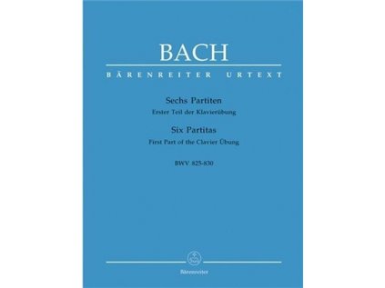 Šest partit - První část klavírní knihy BWV 825-830