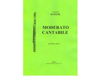 Moderato cantabile pro flétnu a klavír