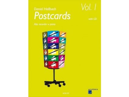 Postcards 1 + CD (Alto recorder)