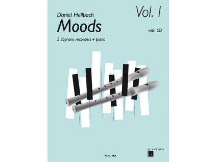 Moods 1 + CD (pro 2 sopránové flétny)